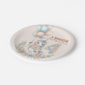 Unicorn Dreams Birthday Papieren Bordje (Gekanteld)