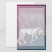 Unicorn Dreams Briefpapier (Voorkant / Achterkant)