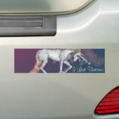 Unicorn Dreams Bumpersticker (Op auto)