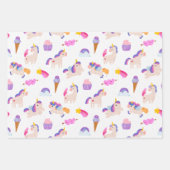 Unicorn Dreams Cadeauverpakking Papier Inpakpapier Vel (Voorkant)