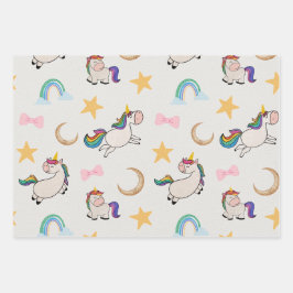 Unicorn Dreams Cadeauverpakking Papier Inpakpapier Vel