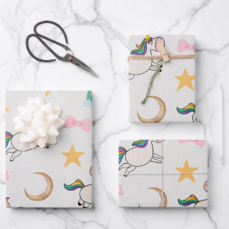 Unicorn Dreams Cadeauverpakking Papier Inpakpapier Vel