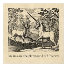 Unicorn Dreams citeert middeleeuwse kunst
