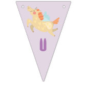 Unicorn Dreams Custom Party Bunting Flags Banner (Derde vlag)