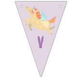 Unicorn Dreams Custom Party Bunting Flags Banner (Eerste vlag)