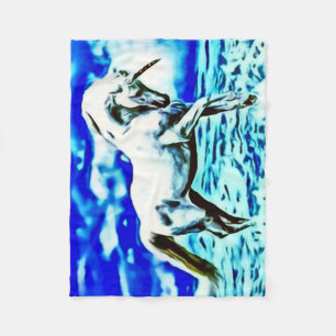 Unicorn Dreams Fleece Blanket Deken