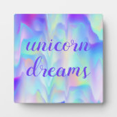 Unicorn Dreams Fotoplaat (Voorkant)