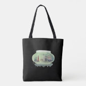 Unicorn Dreams Pink Tote Bag (Achterkant)