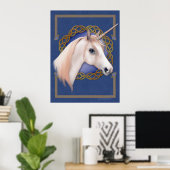 Unicorn Dreams Poster (Thuiskantoor)