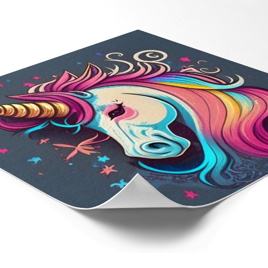 Unicorn Dreams Poster (Hoek)