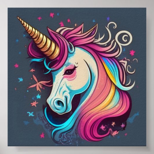 Unicorn Dreams Poster (Voorkant)