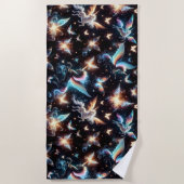 Unicorn Dreams Strandlaken (Voorkant)