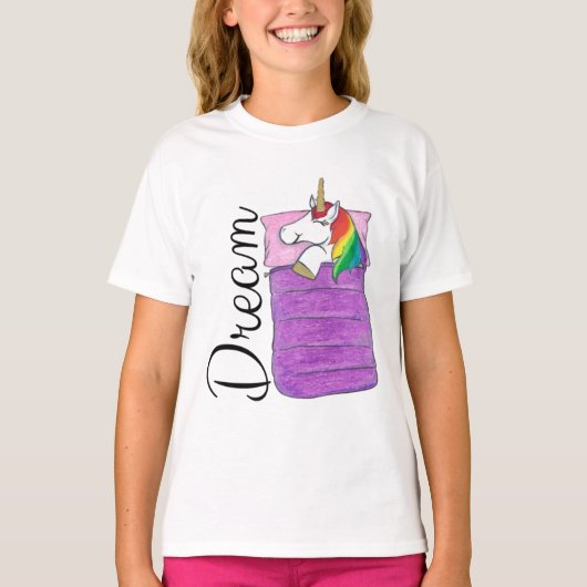 Unicorn Dreams T-shirt (Voorkant)