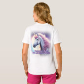 Unicorn dromen t-shirt (Achterkant volledig)
