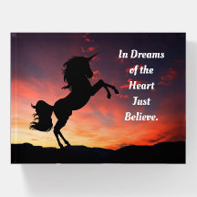 Unicorn dromen van het hart