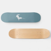 Unicorn - Einhorn Persoonlijk Skateboard (Horizontaal)