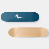 Unicorn - Einhorn Persoonlijk Skateboard (Horizontaal)