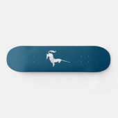 Unicorn - Einhorn Persoonlijk Skateboard (Horizontaal)