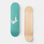 Unicorn - Einhorn Persoonlijk Skateboard (Voorkant)