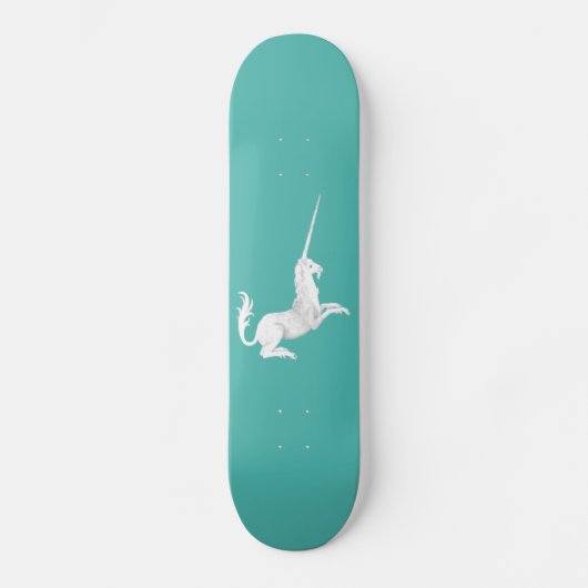 Unicorn - Einhorn Persoonlijk Skateboard (Voorkant)