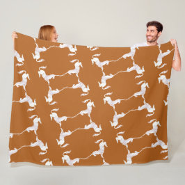 Unicorn – Einhorn – Unicorns – Einhörner Fleece Deken