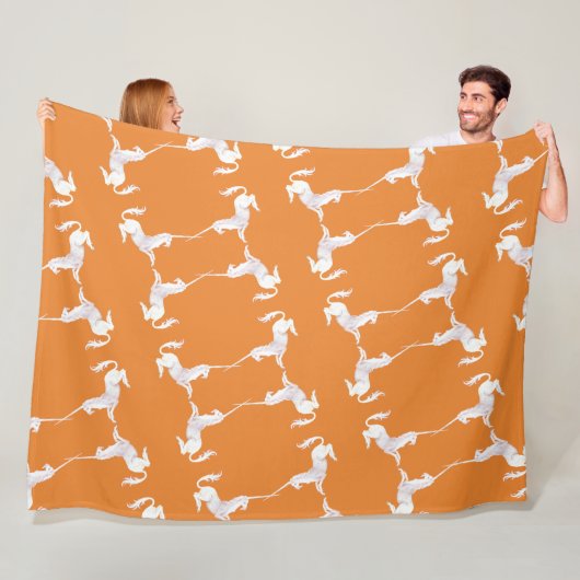 Unicorn – Einhorn – Unicorns – Einhörner Fleece Deken (In situ)