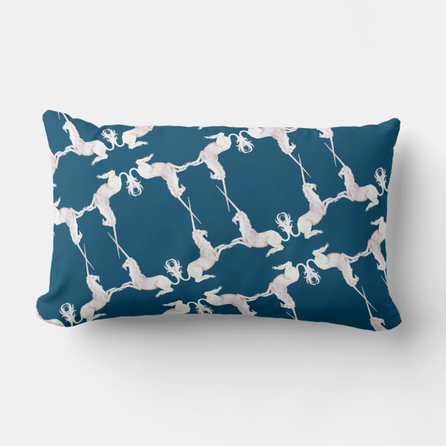 Unicorn – Einhorn – Unicorns – Einhörner Kussen (Voorkant)