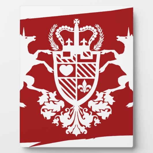 Unicorn_Emblem Fotoplaat (Voorkant)