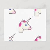 unicorn emoji briefkaart (Voorkant)