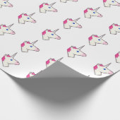 unicorn emoji cadeaupapier (Hoek)