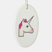 unicorn emoji keramisch ornament (Rechts)