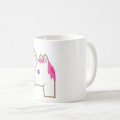 Unicorn emoji koffiemok (Voorkant rechts)