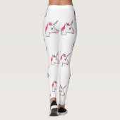 unicorn emoji leggings (Achterkant)
