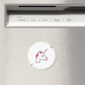 unicorn emoji magneet (Insitu (Vaatwasser))