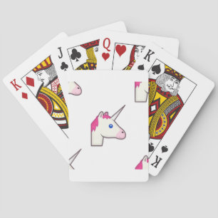 unicorn emoji pokerkaarten
