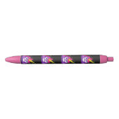 Unicorn Emoji Poop Pens Zwarte Inkt Pen (Voorkant)