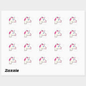 unicorn emoji ster sticker (Vel)