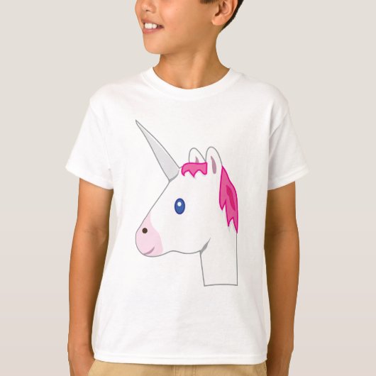 Unicorn emoji t-shirt (Voorkant)