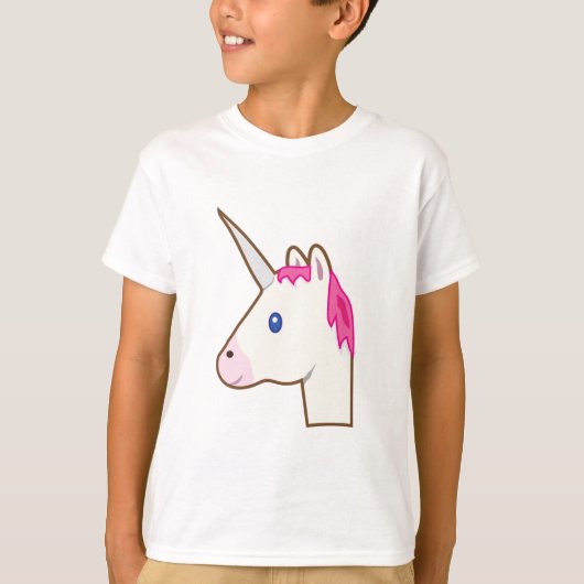 Unicorn emoji t-shirt (Voorkant)