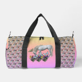 Unicorn en Butterflies Animal op maat Plunjezak (Achterkant)