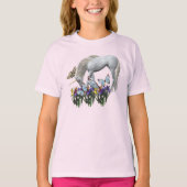 Unicorn en Butterflies T-shirt (Voorkant)