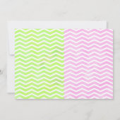 Unicorn en Dinosaur Joint Birthday Invitation Kaart (Achterkant)