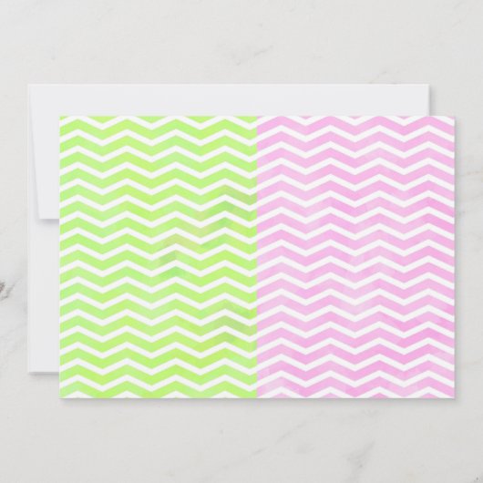 Unicorn en Dinosaur Joint Birthday Invitation Kaart (Achterkant)