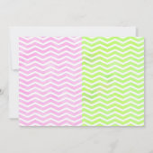 Unicorn en Dinosaur Joint Birthday Invitation Kaart (Achterkant)