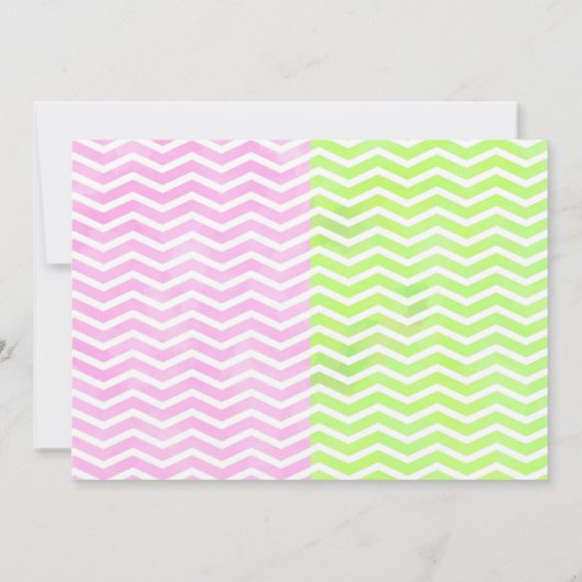 Unicorn en Dinosaur Joint Birthday Invitation Kaart (Achterkant)