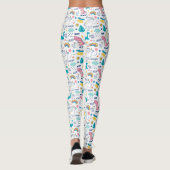 Unicorn en Dinosaur Leggings (Achterkant)