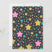 Unicorn en Dragon Birthday Invitation Siblings Kaart (Achterkant)