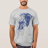 Unicorn en Dragon Hugging T-shirt (Voorkant)