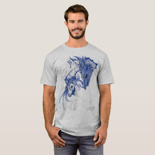 Unicorn en Dragon Hugging T-shirt