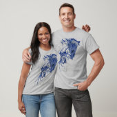 Unicorn en Dragon Hugging T-shirt (Unisex)